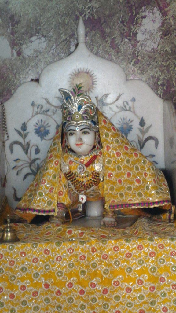 Beautiful Deity of Baby Radha Rani at Raval